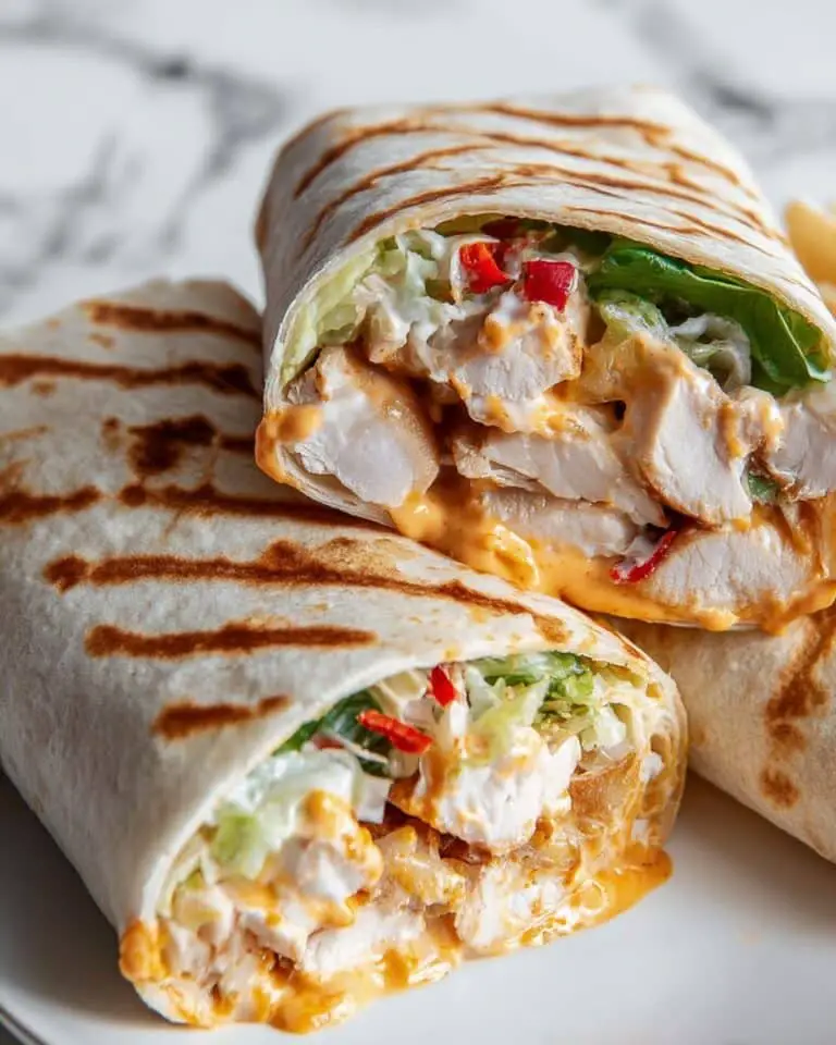 Chipotle Ranch Grilled Chicken Burrito Recipe