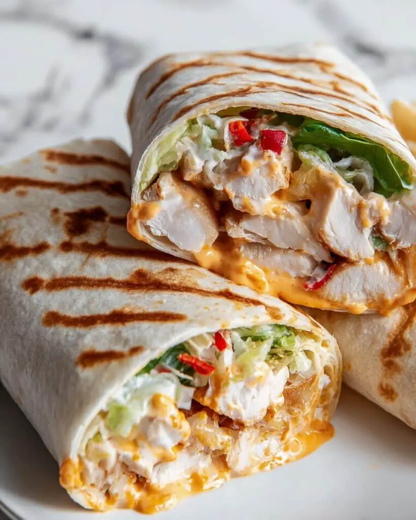 Chipotle Ranch Grilled Chicken Burrito Recipe