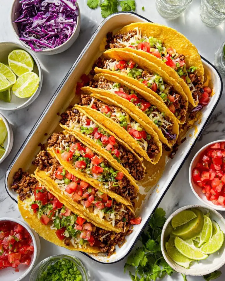 Cheesy Baked Tacos Recipe