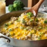 Cheesy Broccoli Chicken Skillet Recipe