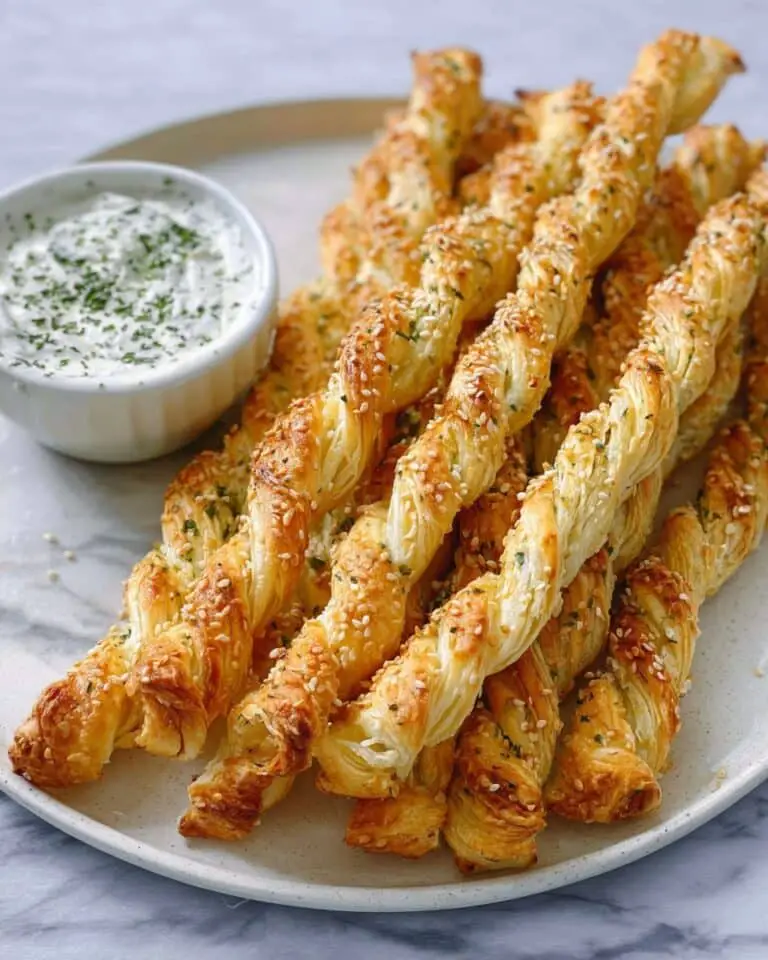 Cheese and Pesto Twists Recipe