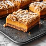 Pumpkin Cheesecake Bars with Streusel Topping Recipe