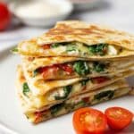 Mediterranean Quesadillas Recipe