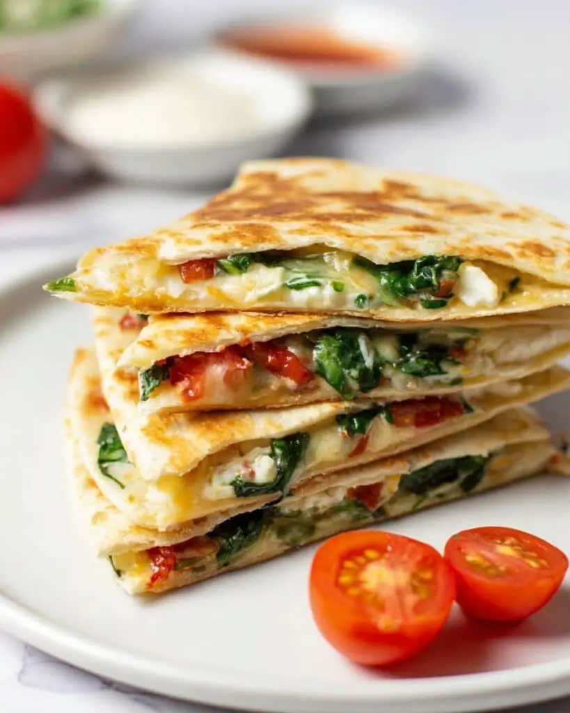 Mediterranean Quesadillas Recipe