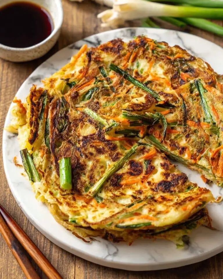 Pajeon (Korean Scallion Pancakes) Recipe
