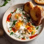 Çılbır: Turkish Eggs with Creamy Yogurt & Butter Sauce Recipe