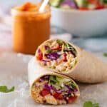 Hot & Spicy Thai Chicken Wrap Recipe