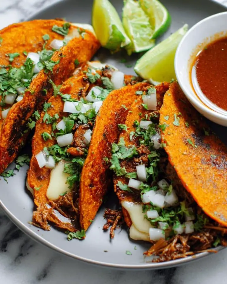 Vegan Birria Tacos with Slow-Cooked Consommé Recipe