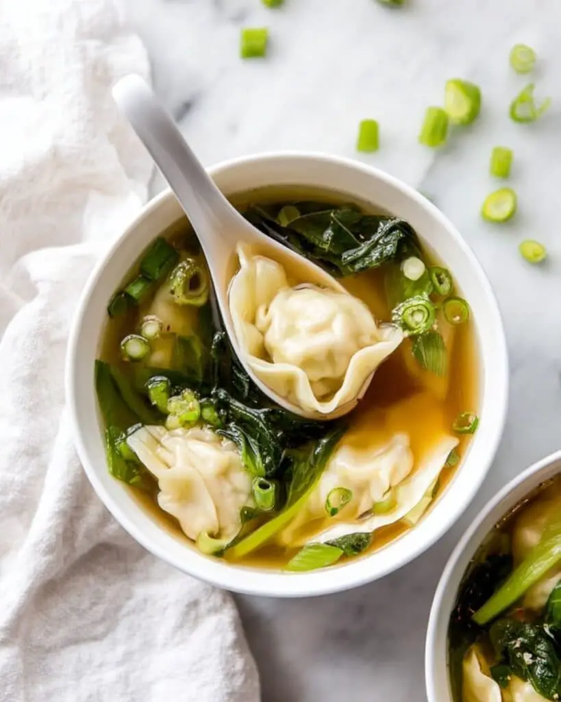 Easy Wonton Soup Recipe