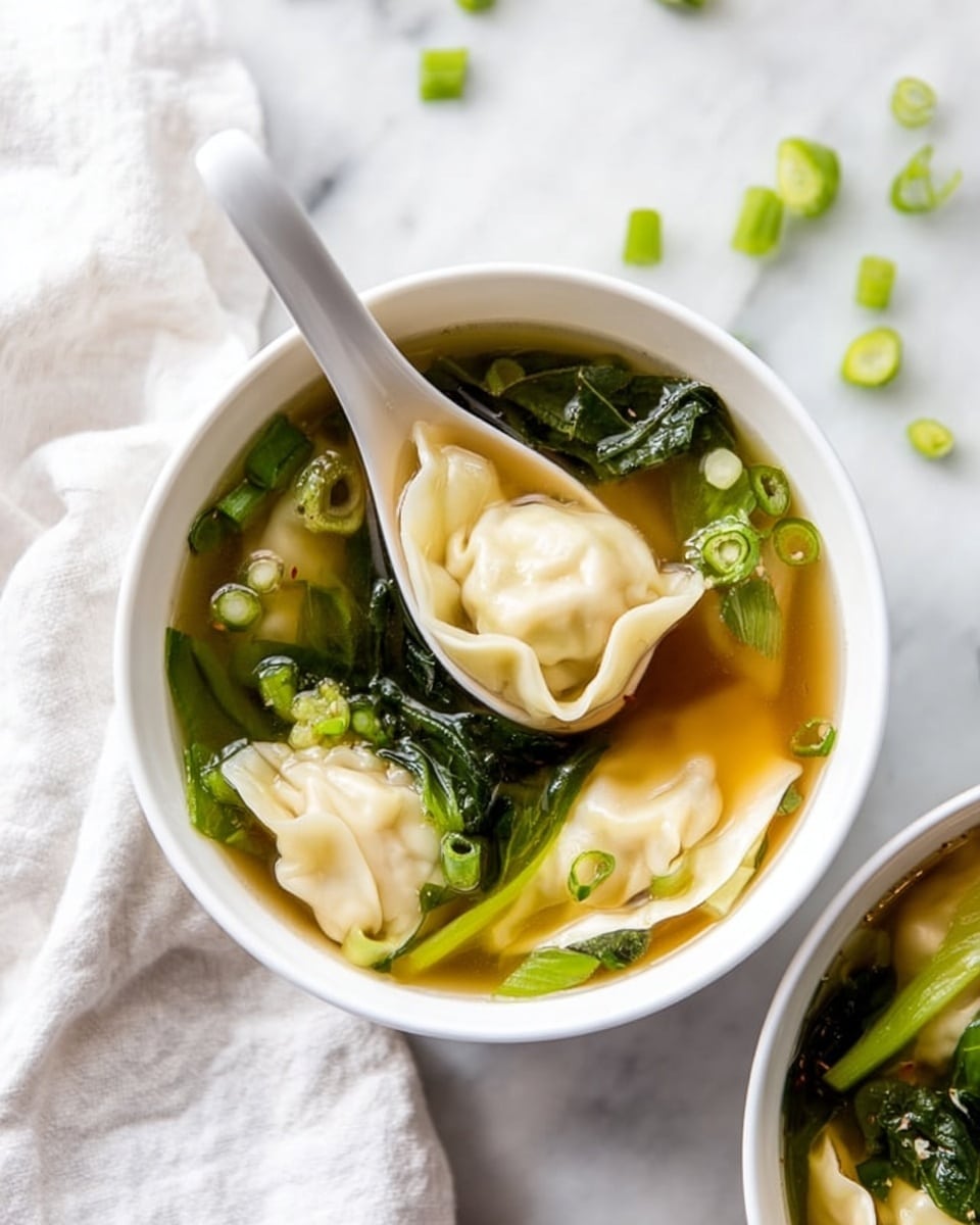 Easy Wonton Soup Recipe