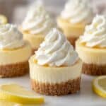 Mini Lemon Cheesecakes Recipe