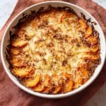 Cheesy Sweet Potato Gratin Recipe