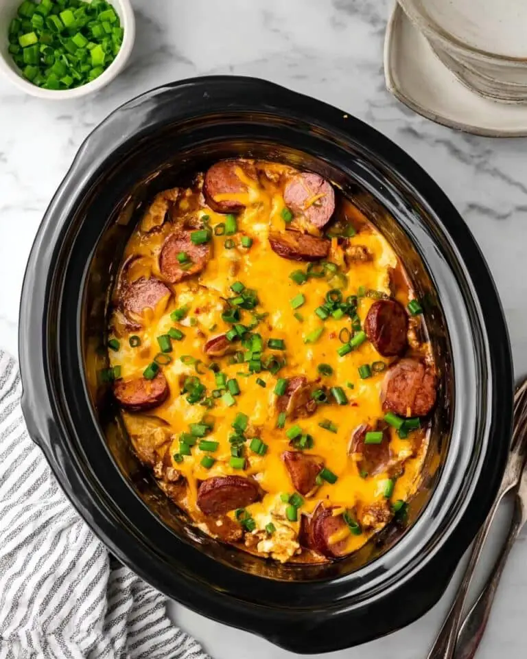 Crockpot Pierogi Casserole Recipe