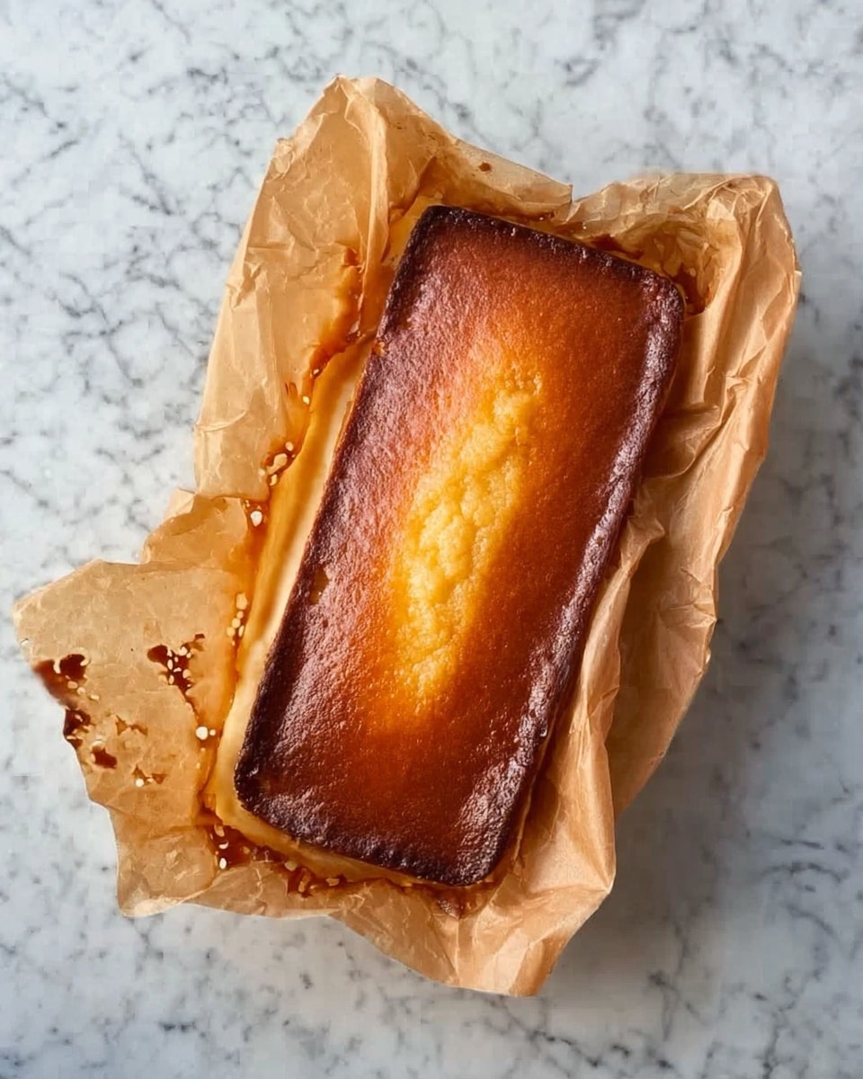 Loaf Pan Basque Cheesecake Recipe