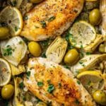 Chicken Artichoke Skillet Recipe
