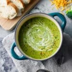 Healthy Broccoli Cheese Soup without Heavy Cream Recipe
