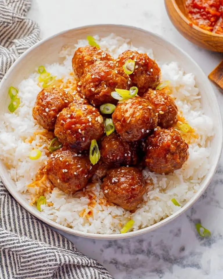 Slow Cooker Orange Meatballs Recipe
