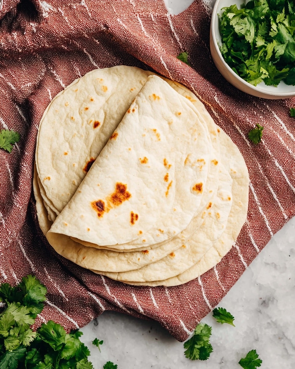 Homemade Flour Tortillas with 5 Pantry Ingredients Recipe