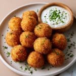 Cheesy Fried Mashed Potato Balls Recipe