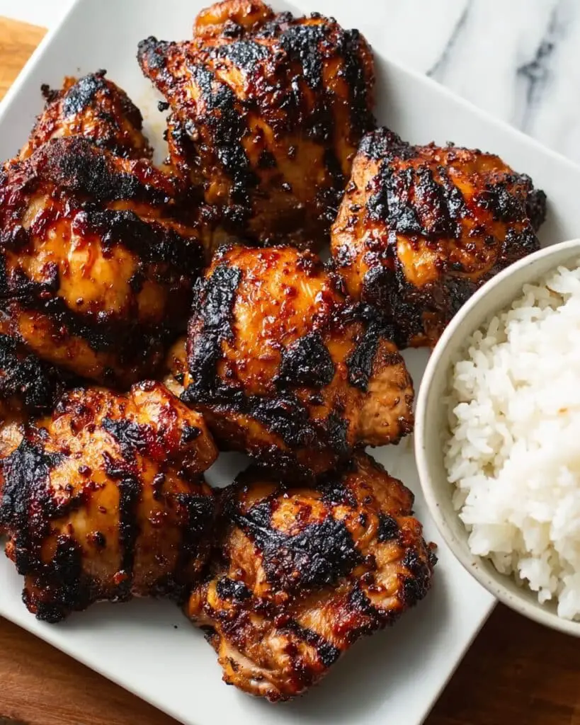 Grilled Tamarind Chicken Thighs Recipe