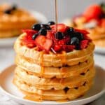 Greek Yogurt Waffles Recipe