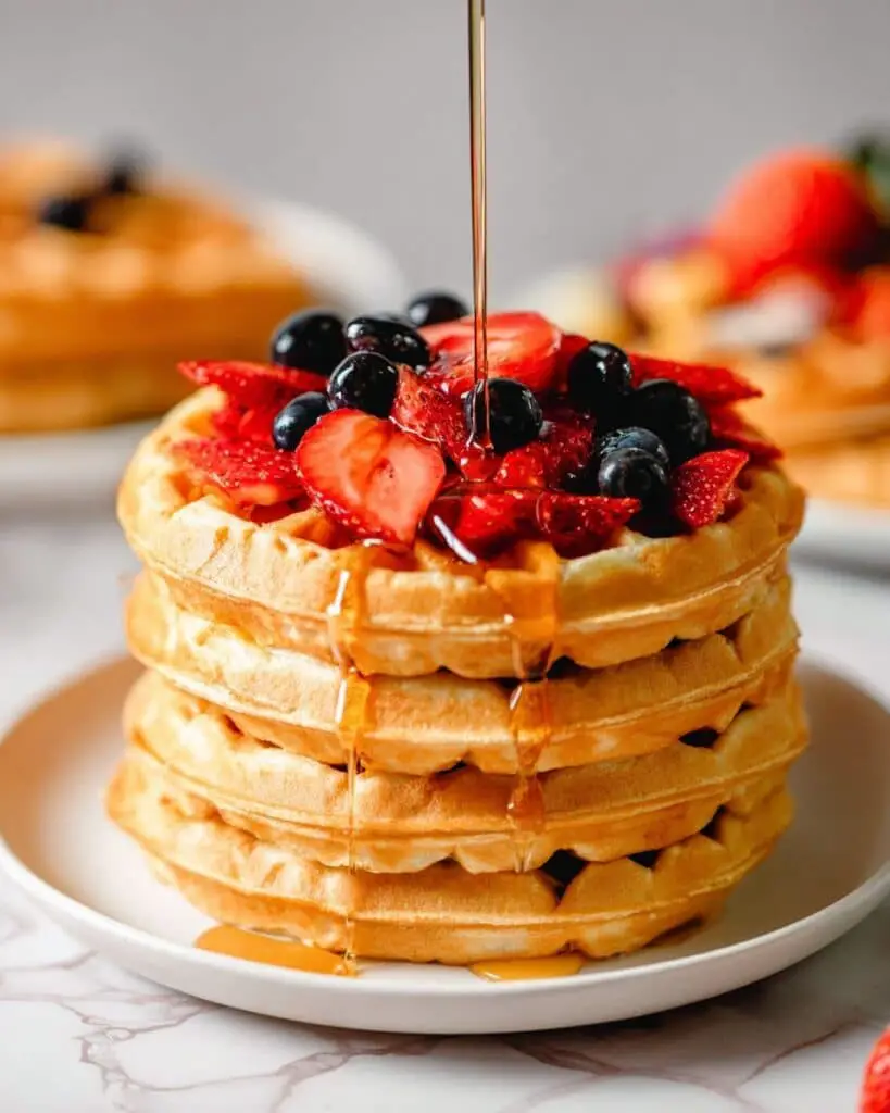 Greek Yogurt Waffles Recipe
