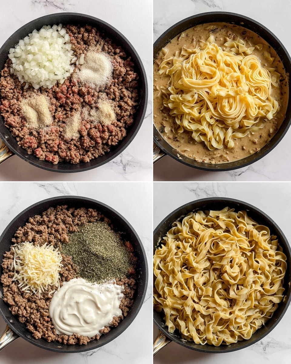 A close-up view of a white square baking dish filled with two visible layers: the bottom layer is creamy and pale, with a smooth texture likely made of mashed potatoes or a similar base, and the top layer is a thick, even spread of bright orange shredded cheddar cheese covering the entire surface. The dish is set on a white marbled surface, showing a soft natural light from the side. Photo taken with an iphone --ar 4:5 --v 7