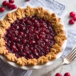 Cranberry Pie Recipe