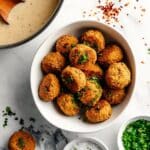 Vegan Swedish Meatballs with Coconut Milk Sauce Recipe