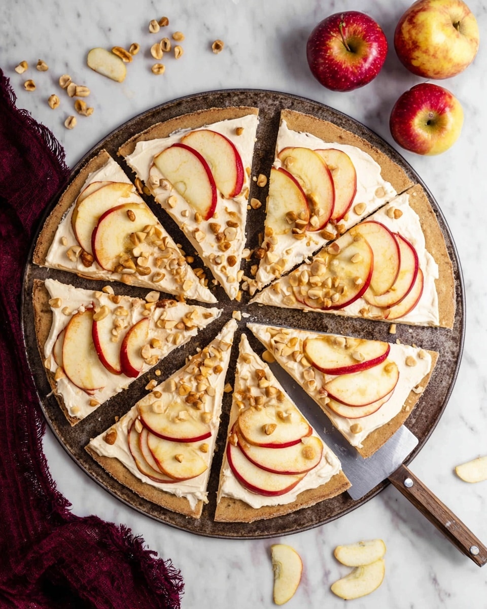 Caramel Apple Sugar Cookie Pizza Recipe