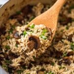 Creamy Mushroom Rice Recipe
