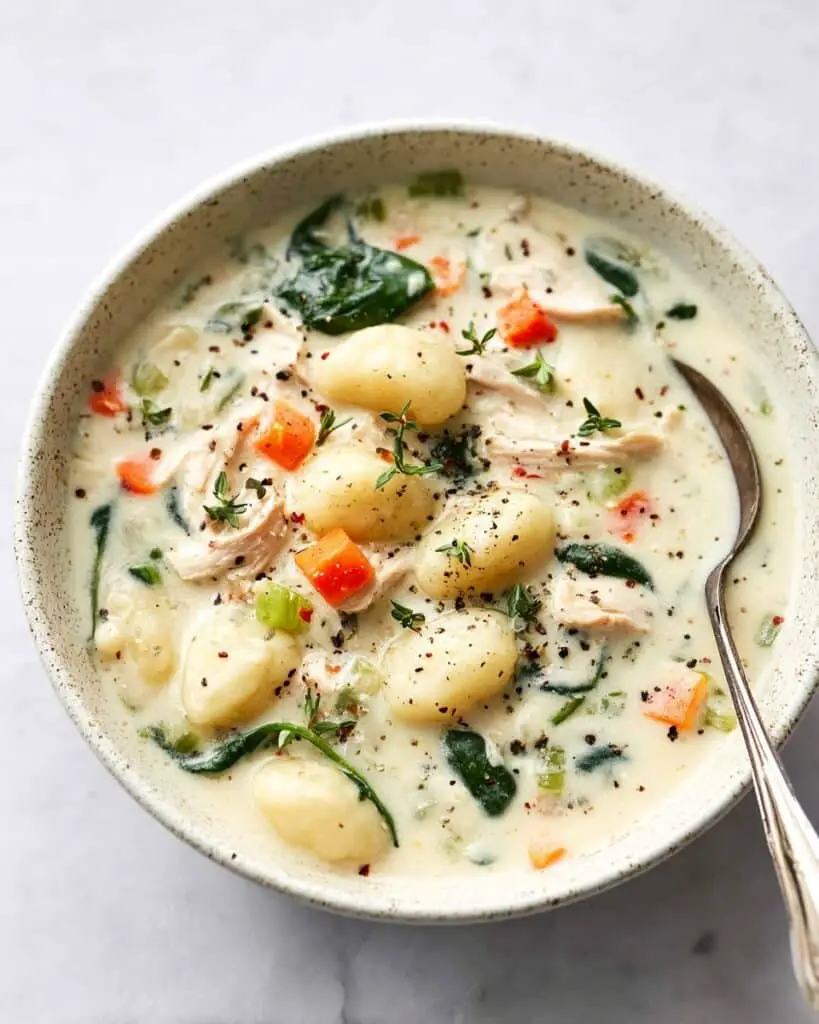 Olive Garden Chicken Gnocchi Soup Recipe