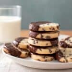 Chocolate Chip and Toffee Shortbread Cookies Recipe