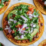 Avocado and Refried Bean Tostadas