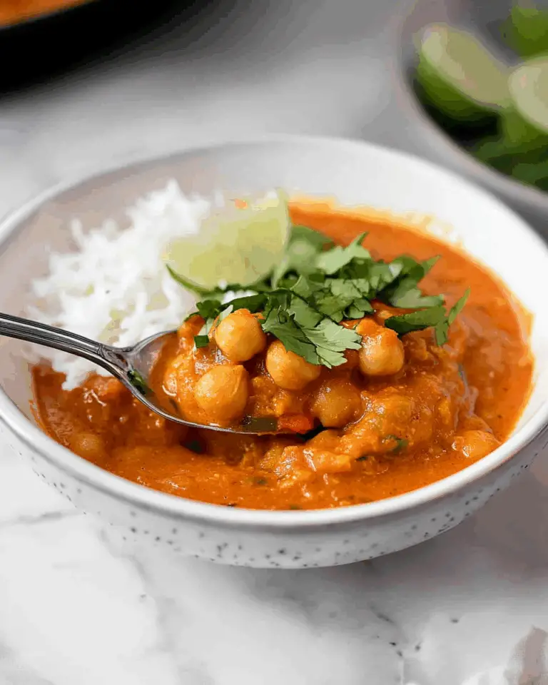 Creamy Coconut Chickpea Curry