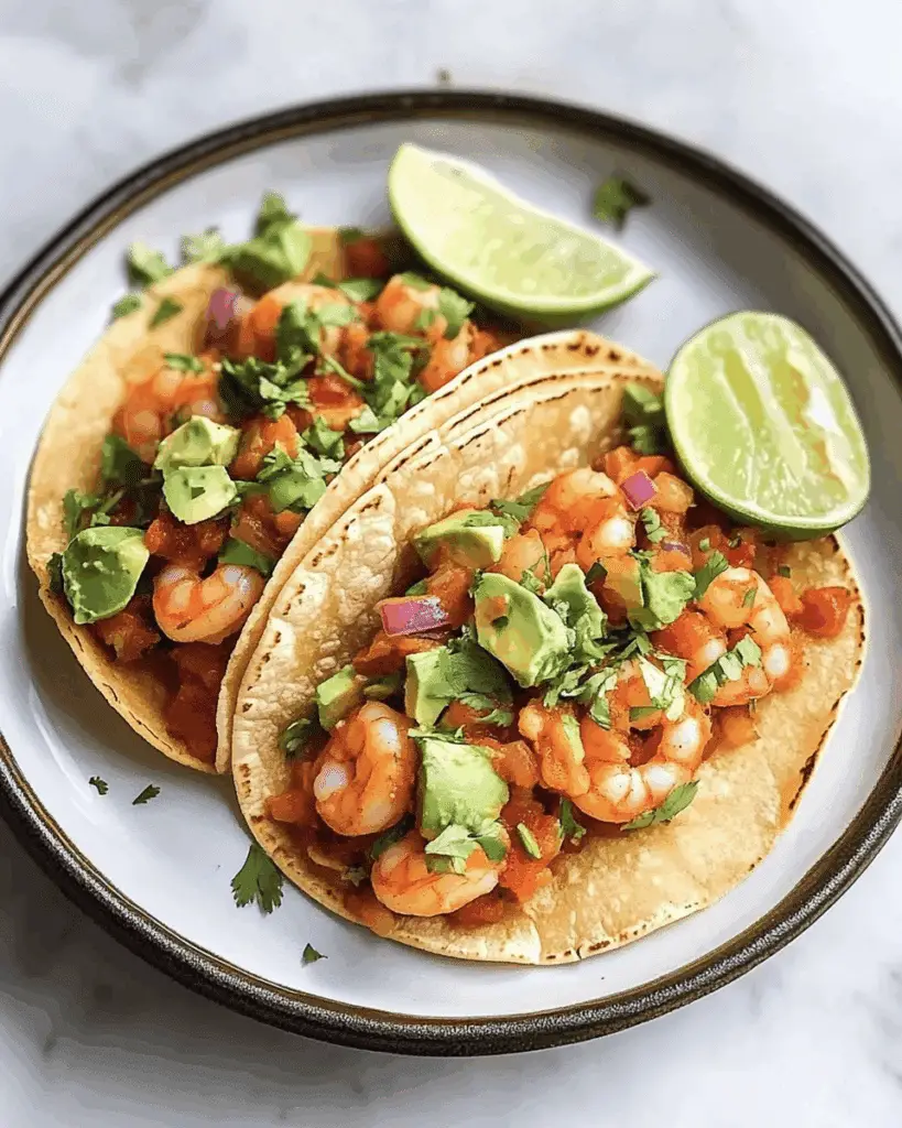 Crock Pot Shrimp Taco