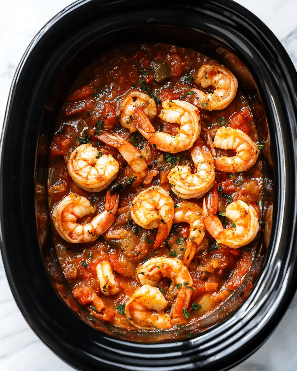 Crock Pot Shrimp Taco