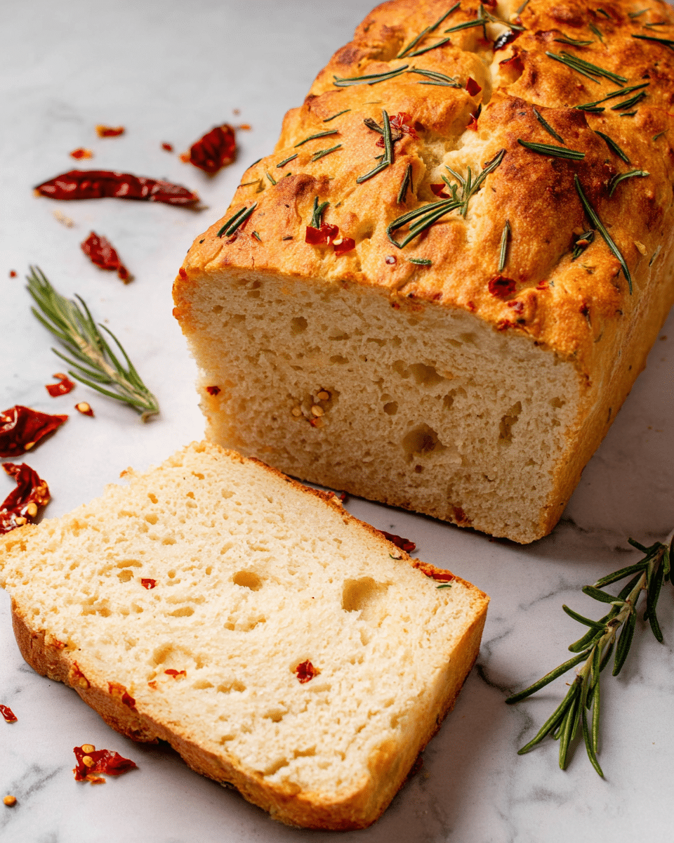 Higher Protein Bread with Sun-Dried Tomatoes