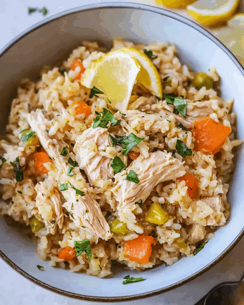 Instant Pot Chicken and Rice