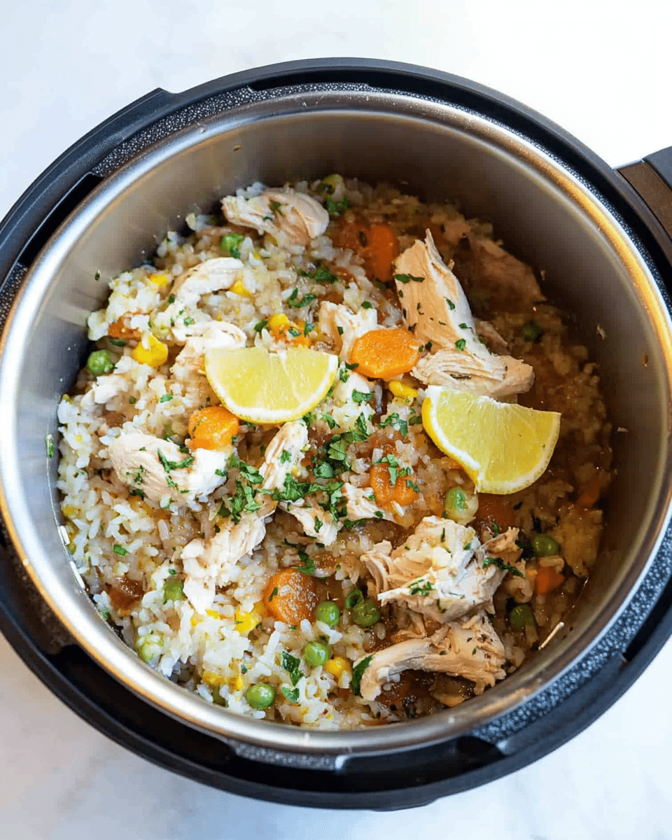 Instant Pot Chicken and Rice
