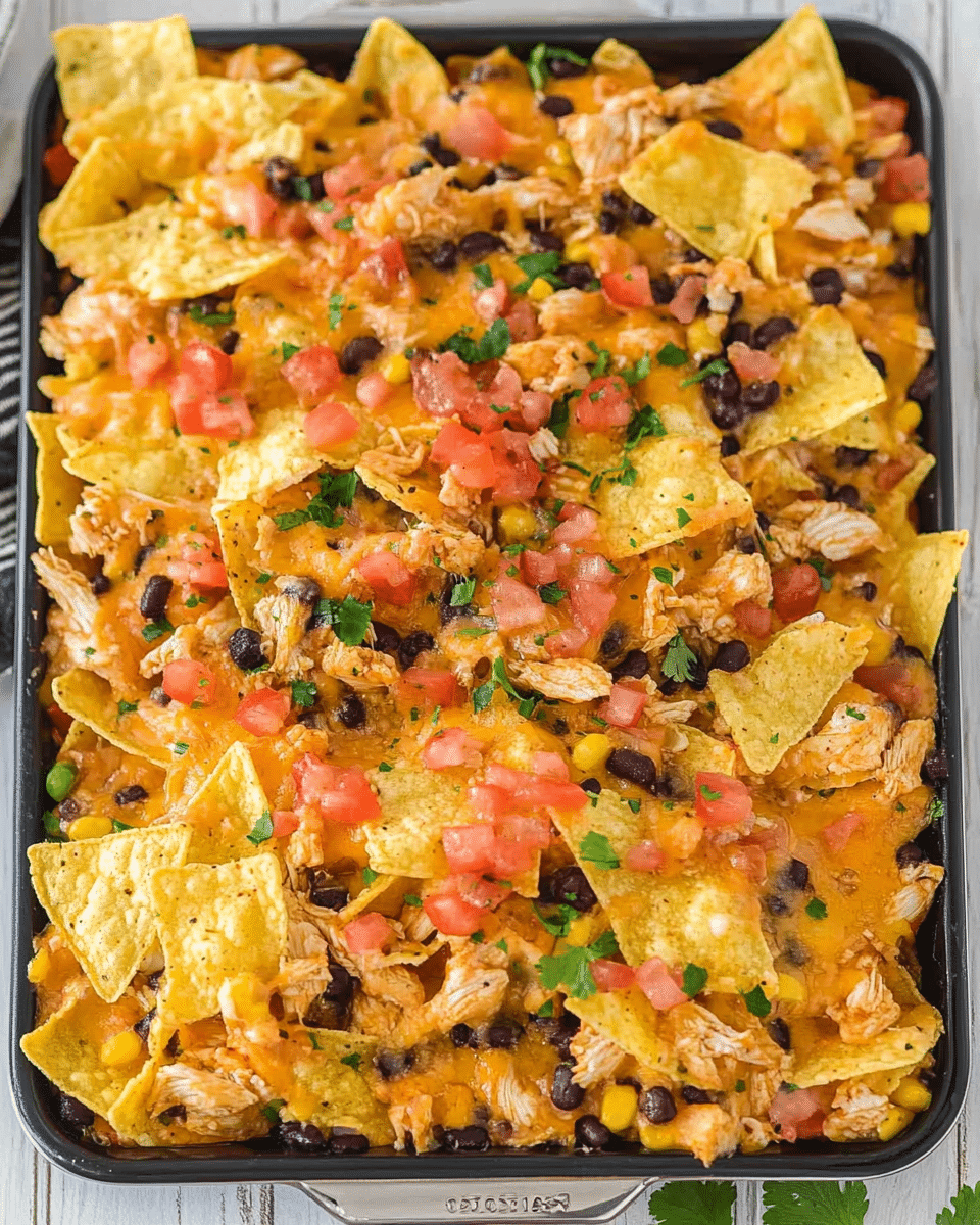 Loaded BBQ Chicken Nachos