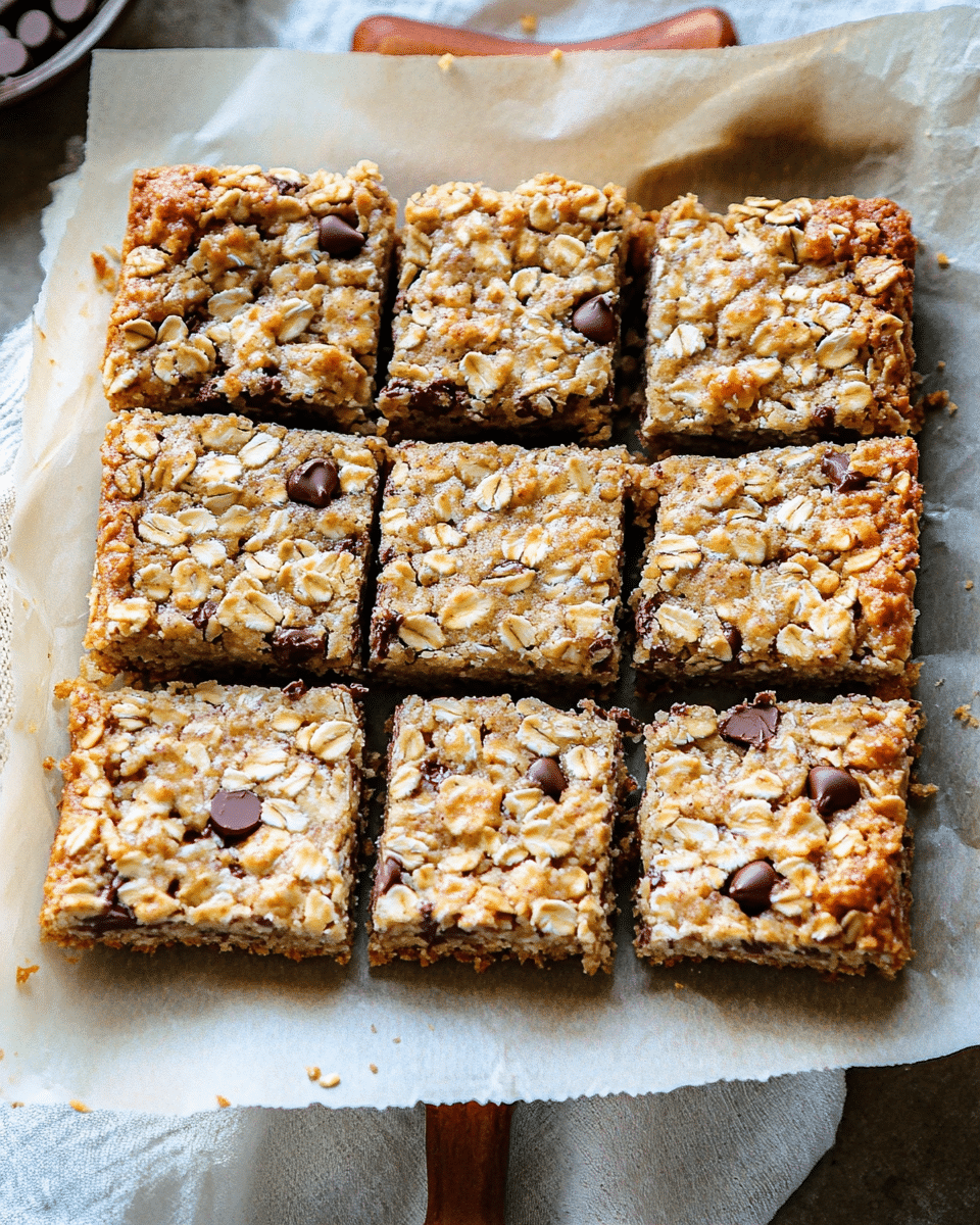 Oatmeal Cookie Bars