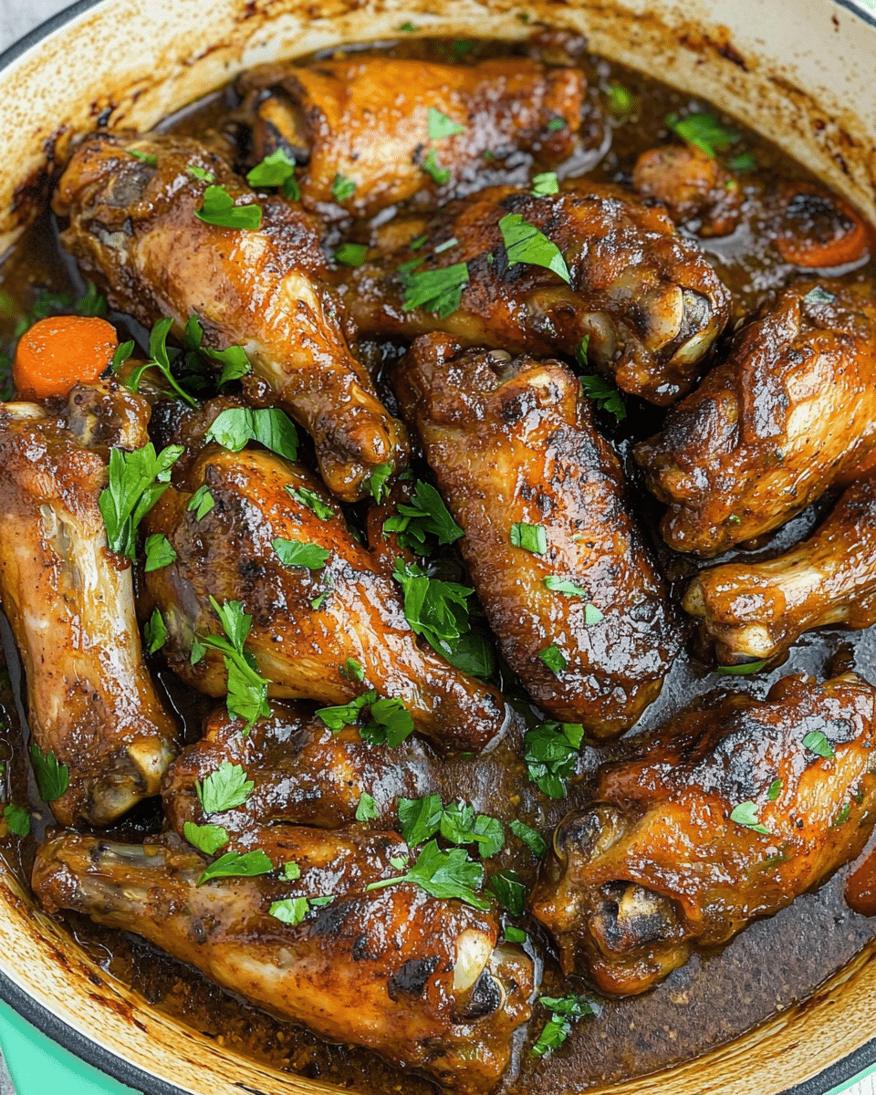 Smothered Turkey Wings