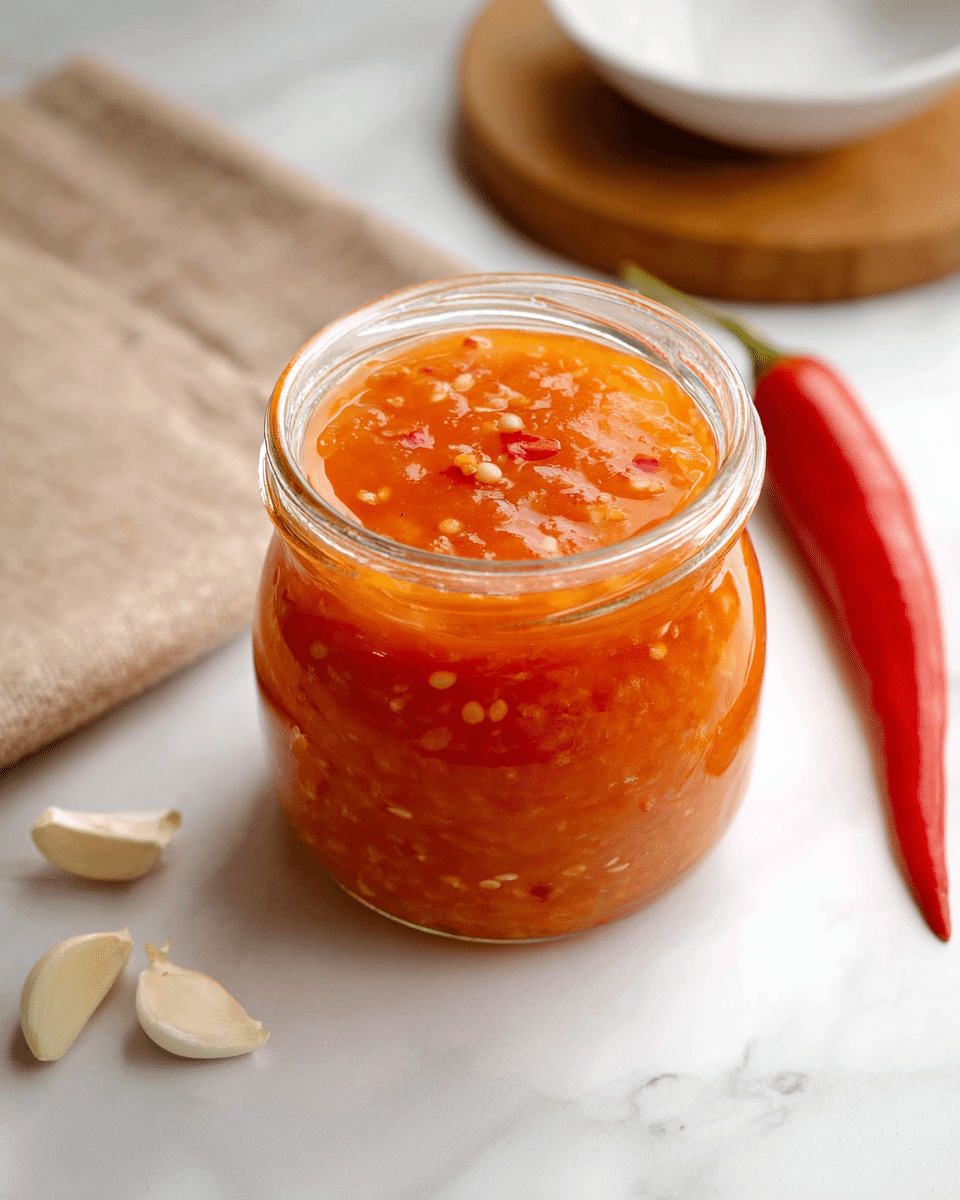 Homemade Sweet Chilli Sauce Recipe