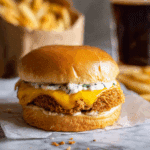 Homemade Baked Filet-O-Fish Burger