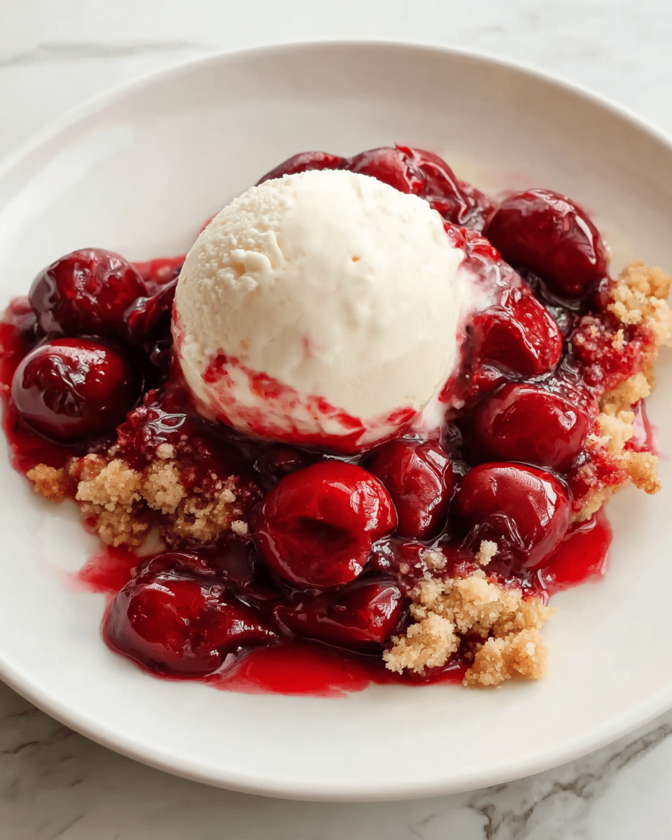 Easy Cherry Cobbler Recipe