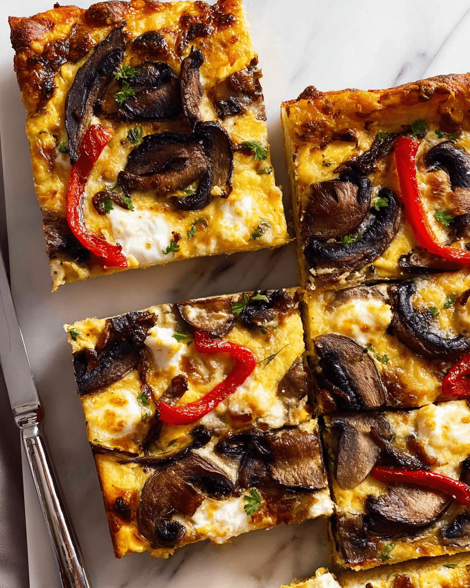 Vegetable and Feta Baked Frittata