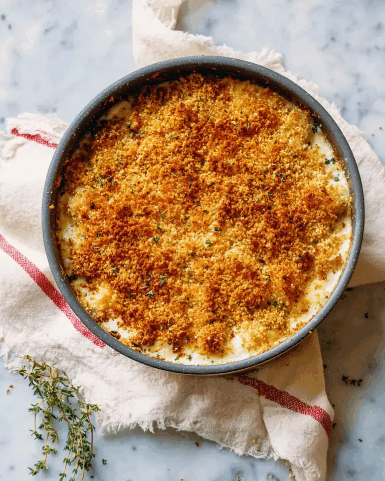 Easy Baked Cauliflower Gratin Recipe