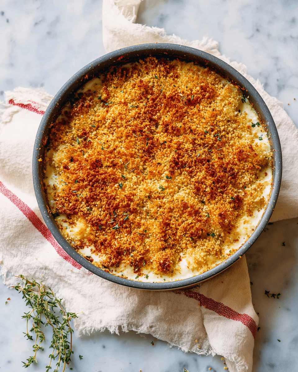 Easy Baked Cauliflower Gratin Recipe