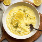 Lemon Pastina with Avgolemono Inspiration and Dill Recipe